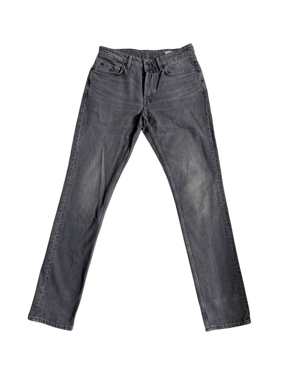 ALL SAINTS Men's Gray Straight-Leg Jeans